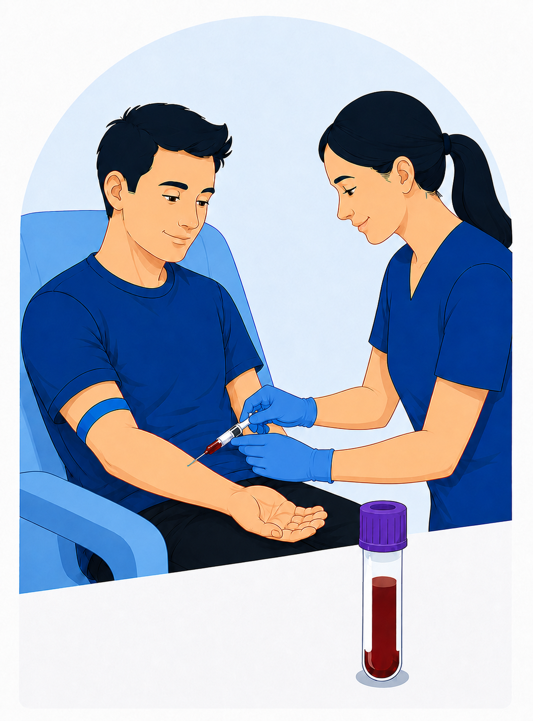Blood sample collection